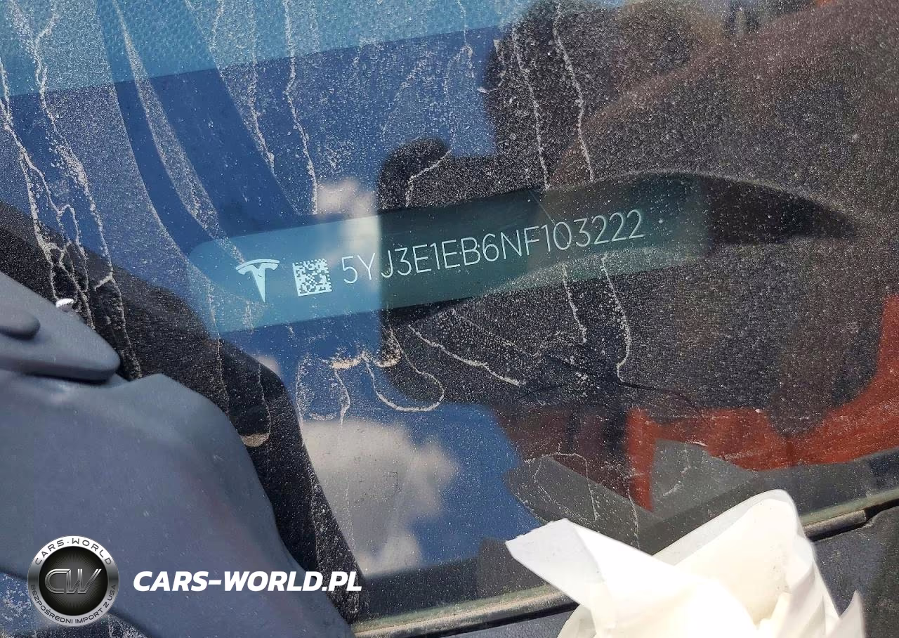 2022 Tesla Model 3 VIN:5YJ3E1EB6NF103222 - 12
