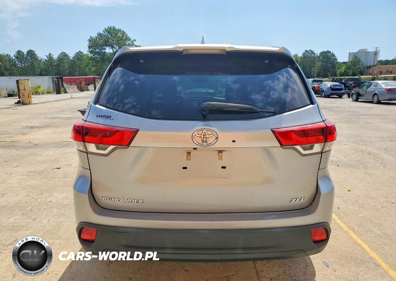 2019 Toyota Highlander Xle VIN:5TDKZRFH4KS550625 - 6
