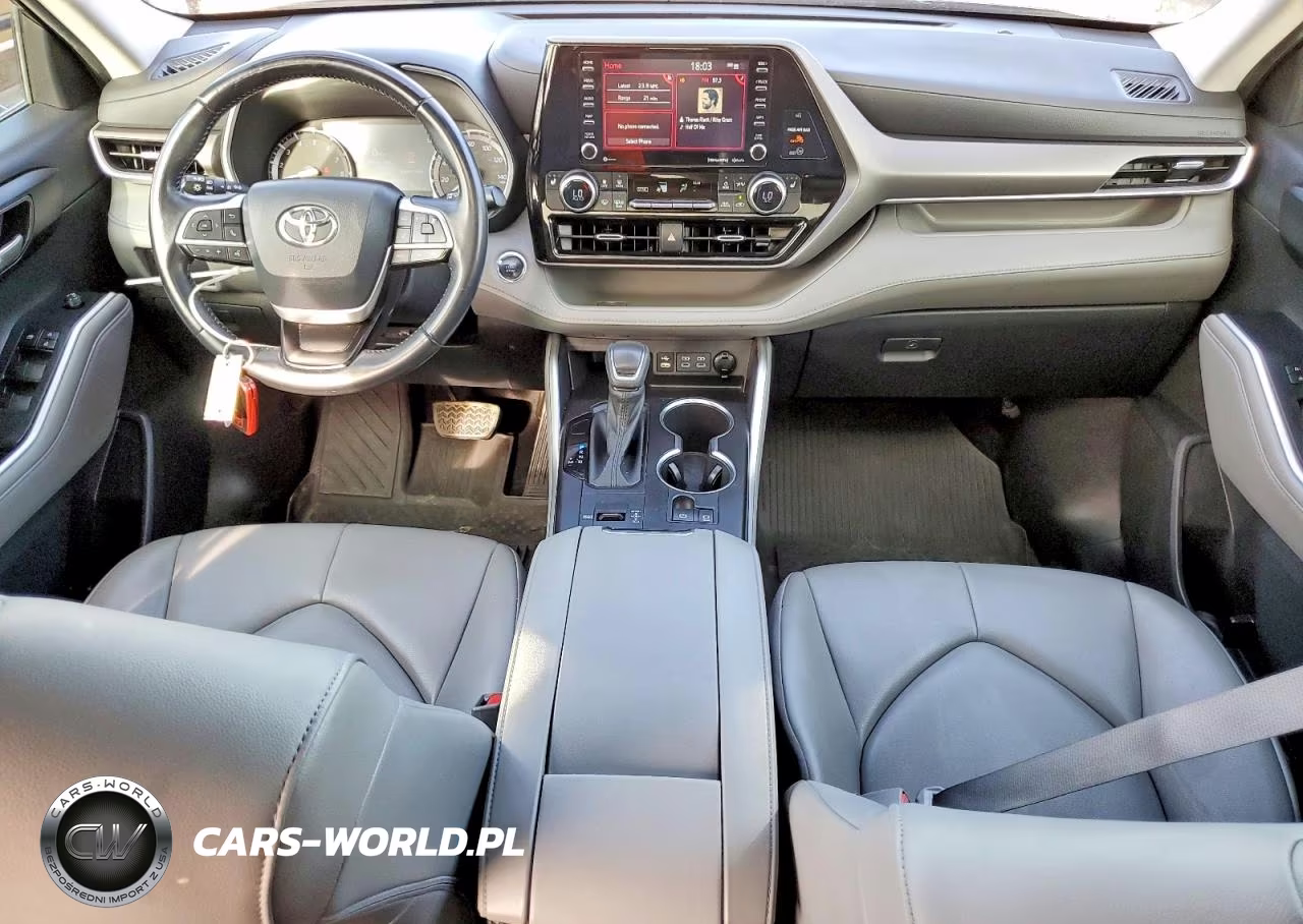 2022 Toyota Highlander Xle VIN:5TDGZRAH2NS539057 - 8