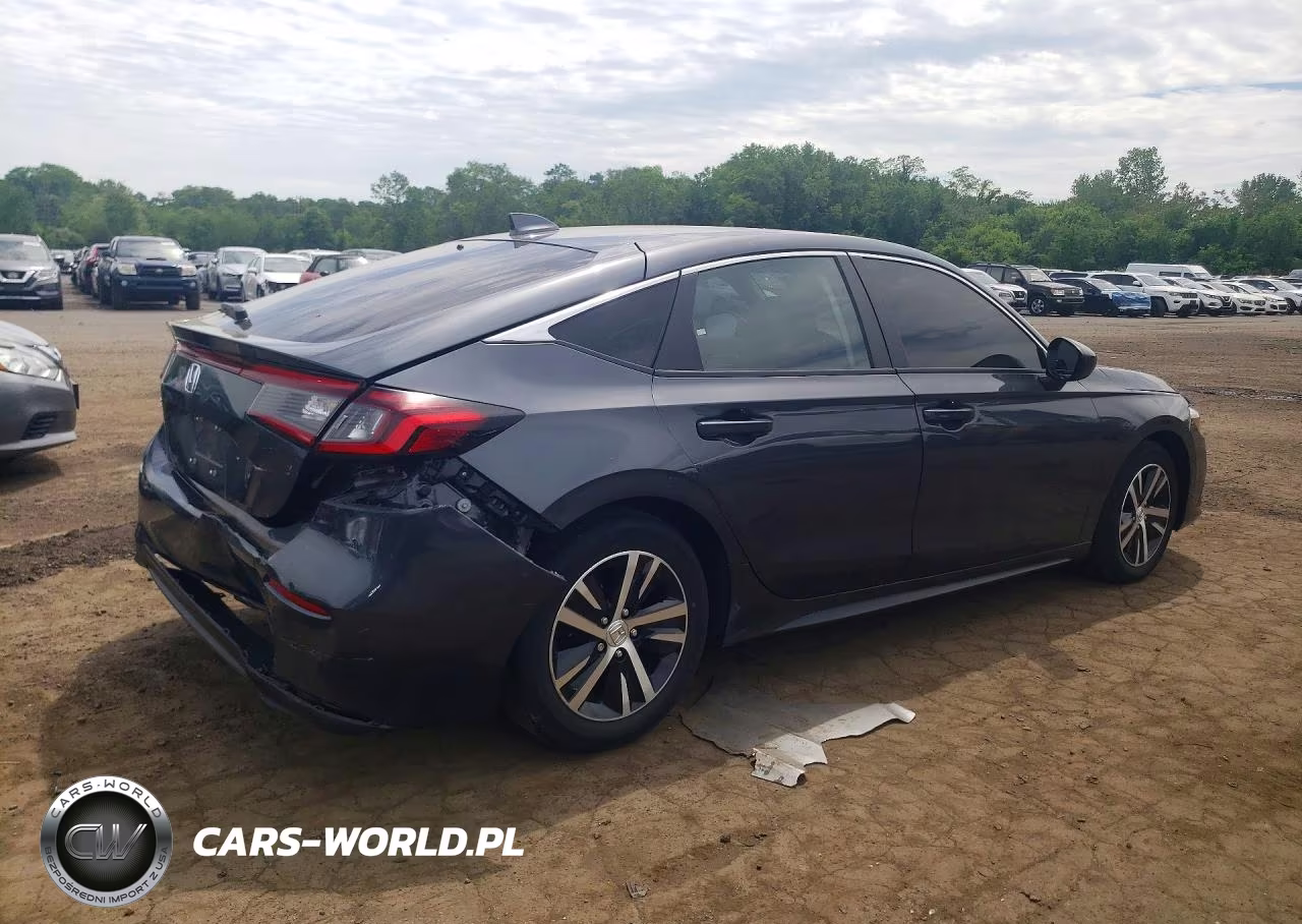 2024 Honda Civic Lx VIN:19XFL2H51RE040802 - 3