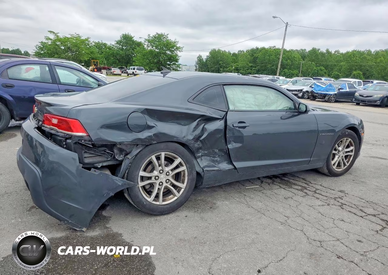 2014 Chevrolet Camaro Lt VIN:2G1FB1E36E9126365 - 3
