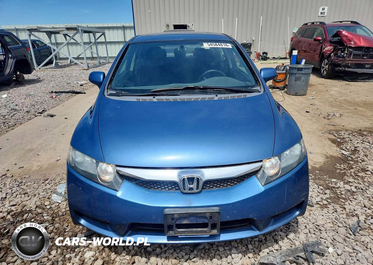 2009 Honda Civic Lx-S VIN:19XFA16699E035214 - 5