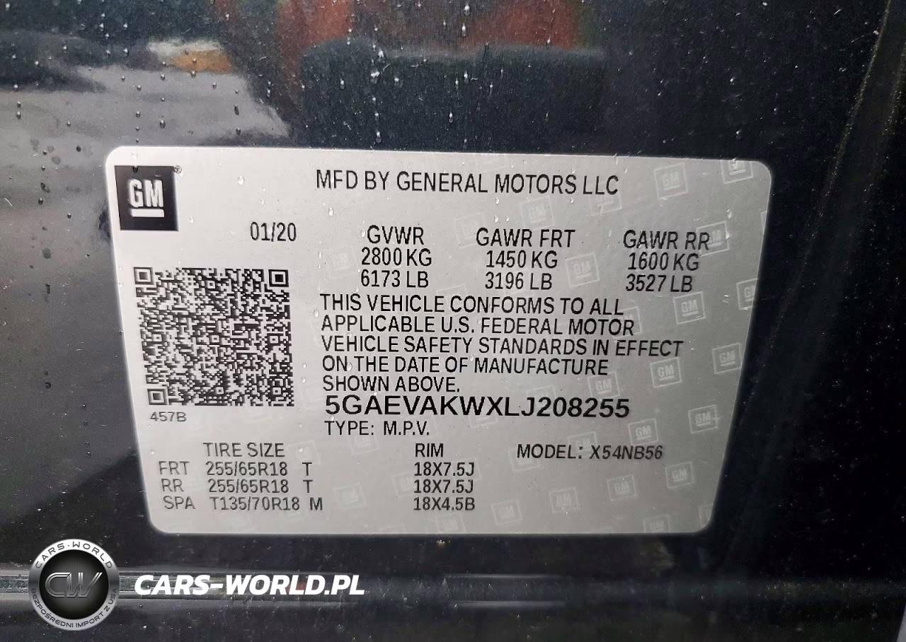 2020 Buick Enclave Essence VIN:5GAEVAKWXLJ208255 - 13