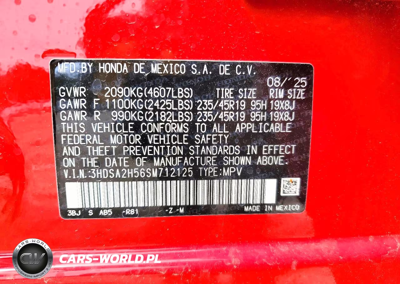 2025 Acura Adx A-Spec VIN:3HDSA2H56SM712125 - 14