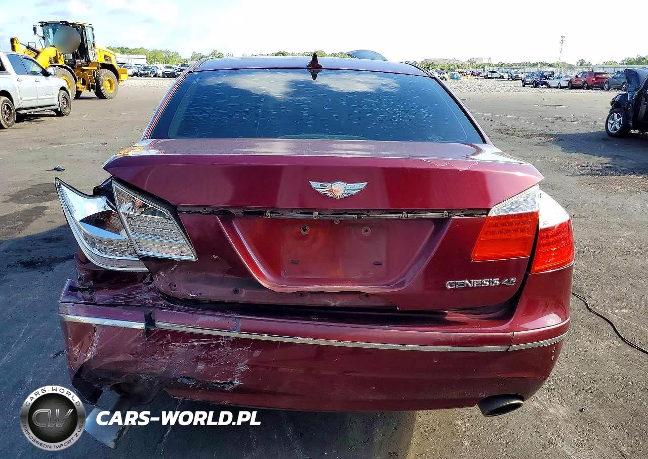 2011 Hyundai Genesis 4.6L VIN:KMHGC4DF0BU140570 - 6