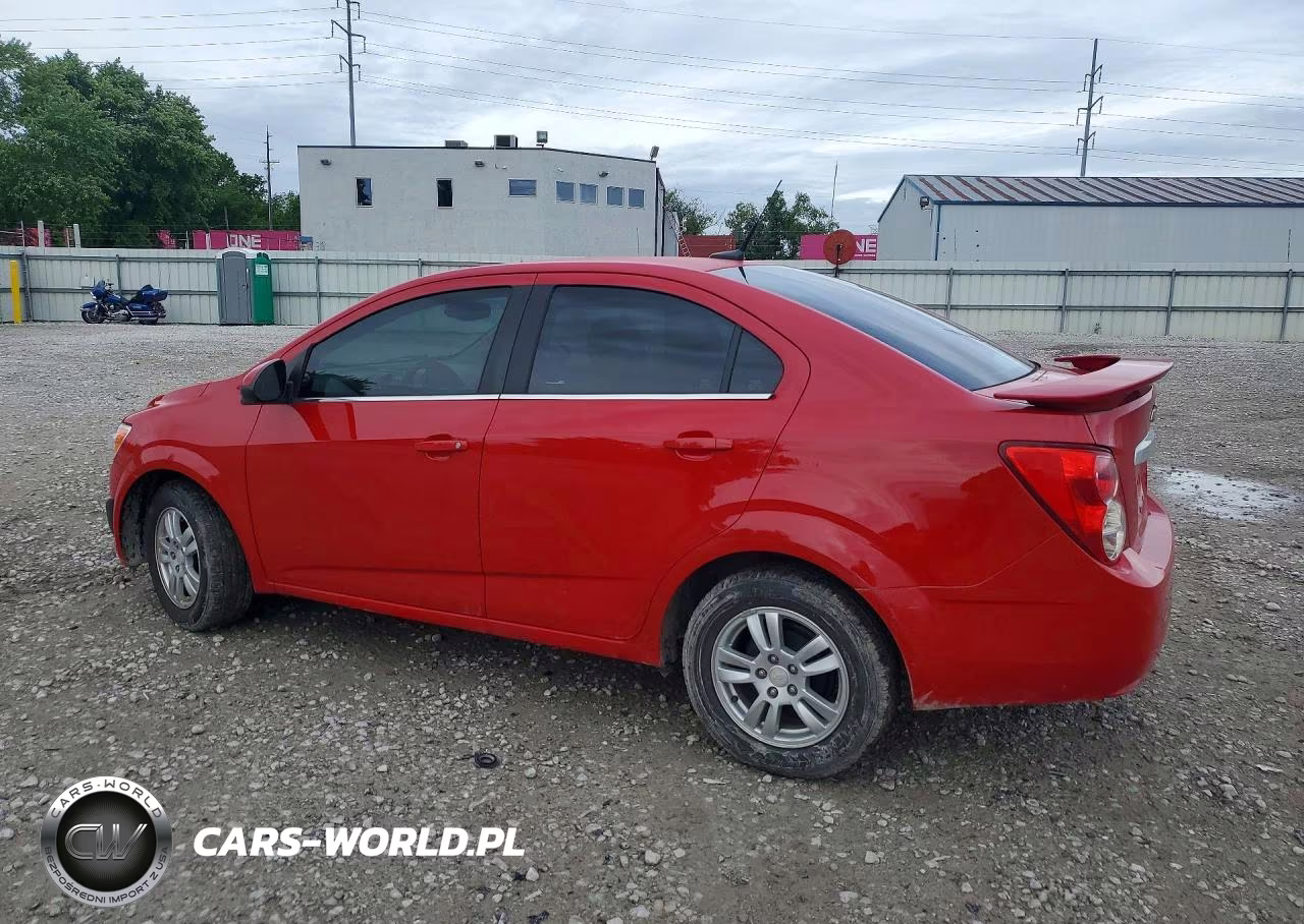 2013 Chevrolet Sonic Lt VIN:1G1JC5SB3D4217332 - 2