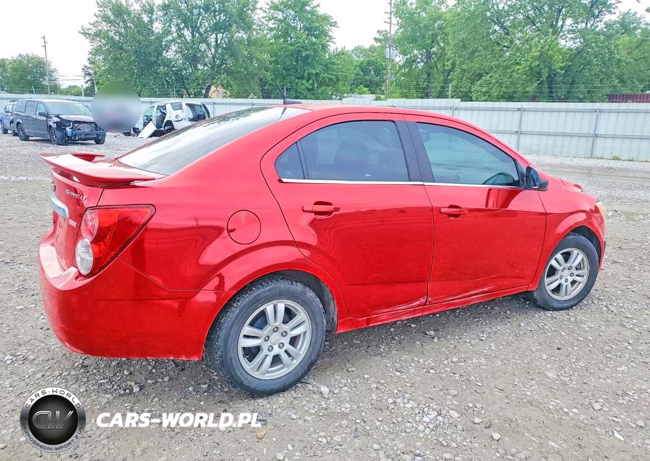 2013 Chevrolet Sonic Lt VIN:1G1JC5SB3D4217332 - 3