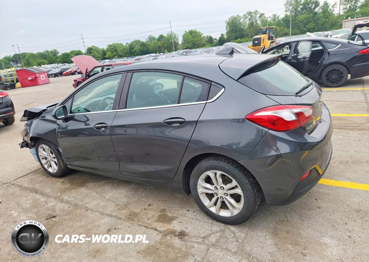 2019 Chevrolet Cruze Lt VIN:3G1BE6SM7KS556355 - 2