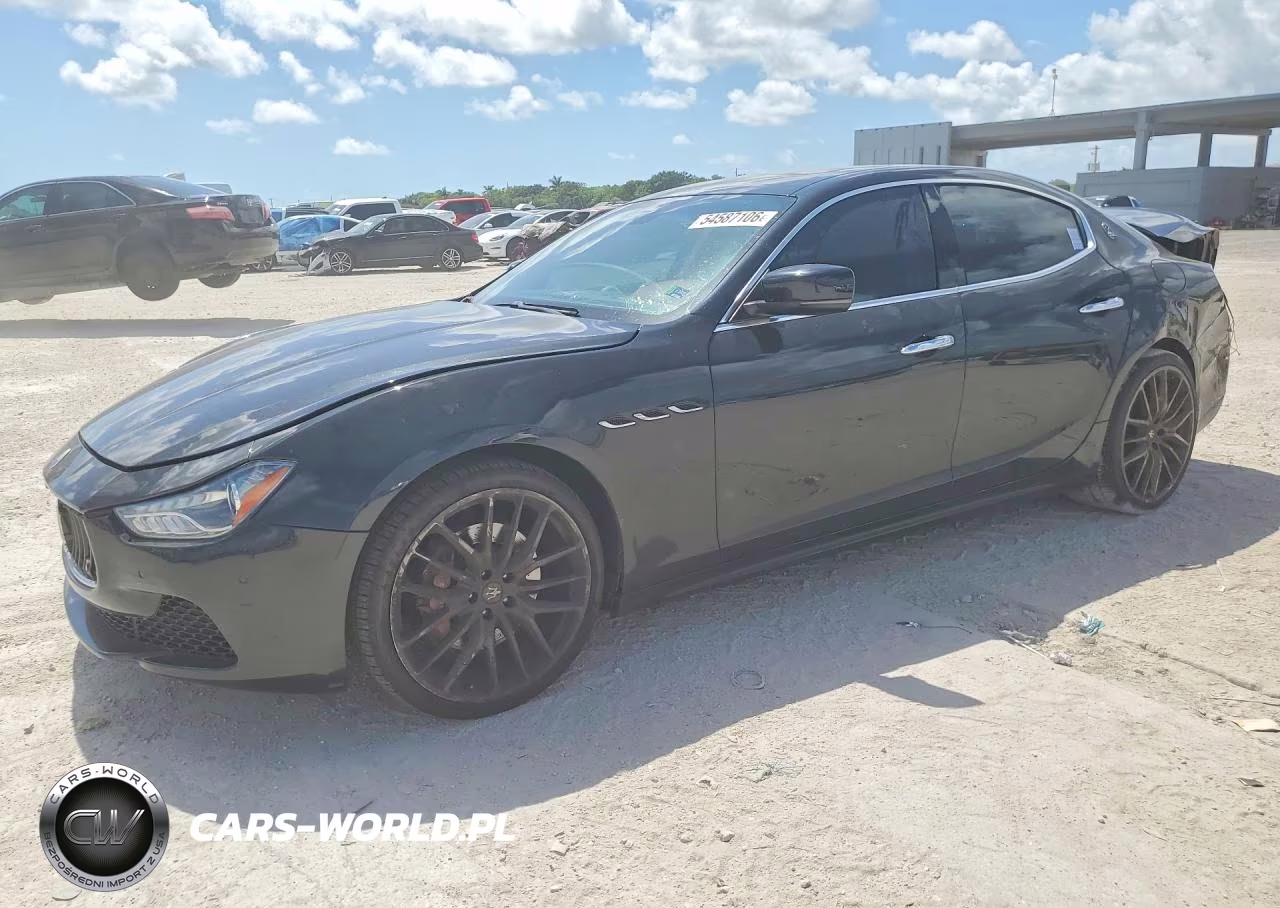 2015 Maserati Ghibli S VIN:ZAM57RTA5F1131689 - 1