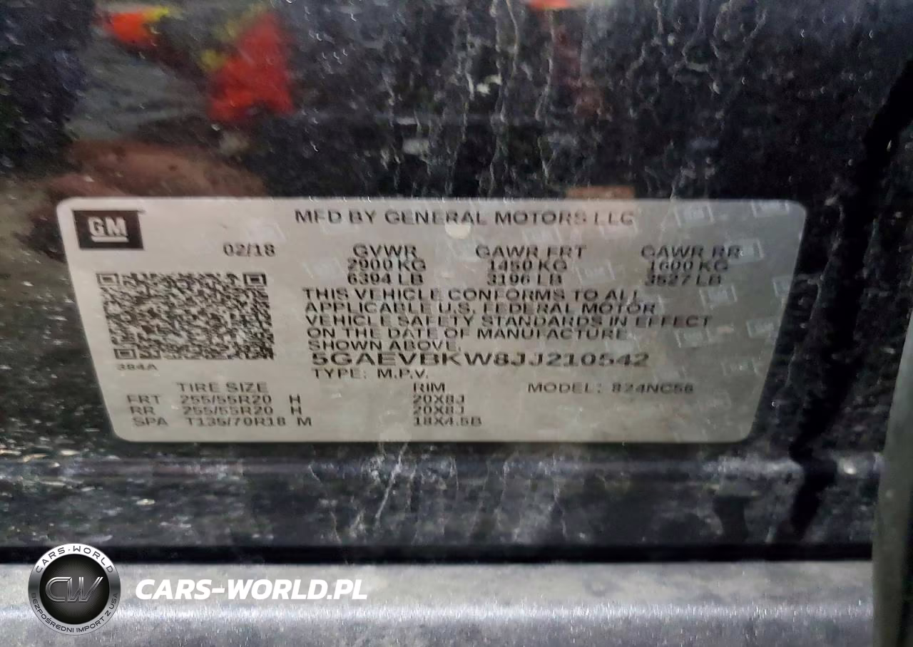 2018 Buick Enclave Premium VIN:5GAEVBKW8JJ210542 - 13