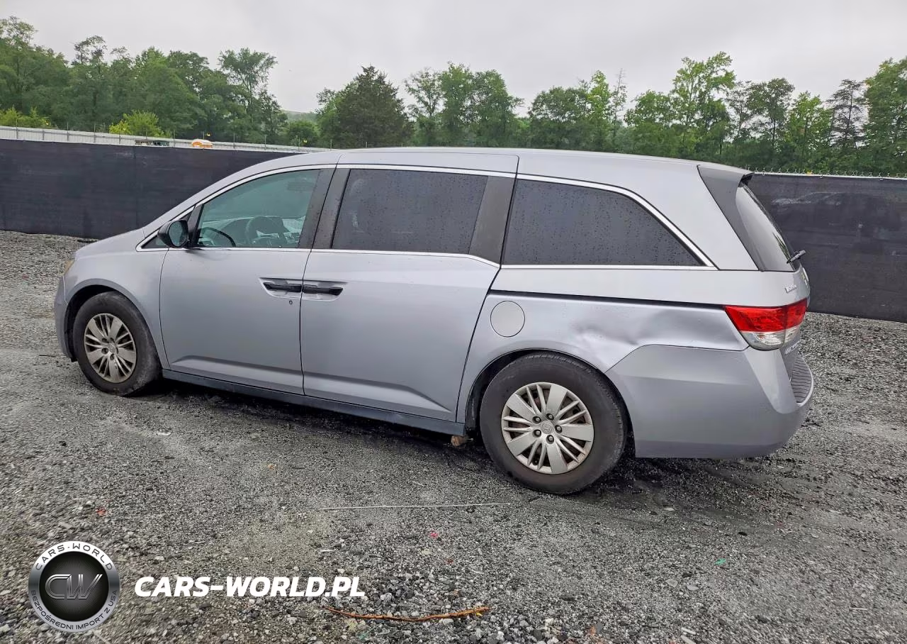 2016 Honda Odyssey Lx VIN:5FNRL5H20GB103481 - 2