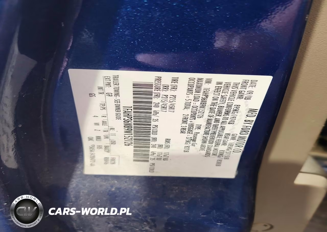 2009 Ford Focus Ses VIN:1FAHP36N89W152126 - 12