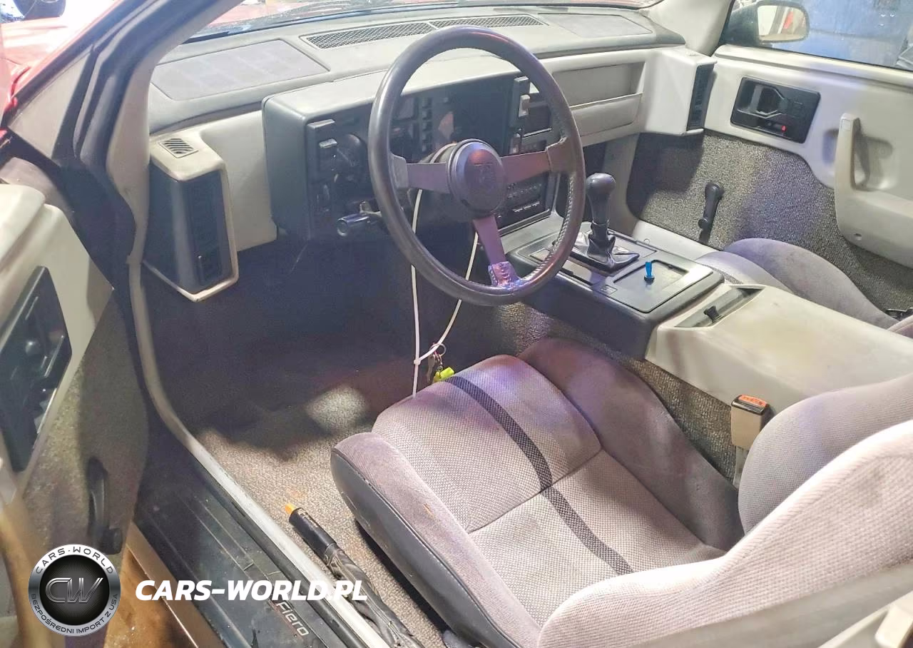 1984 Pontiac Fiero Se VIN:1G2AF37RXEP264659 - 8