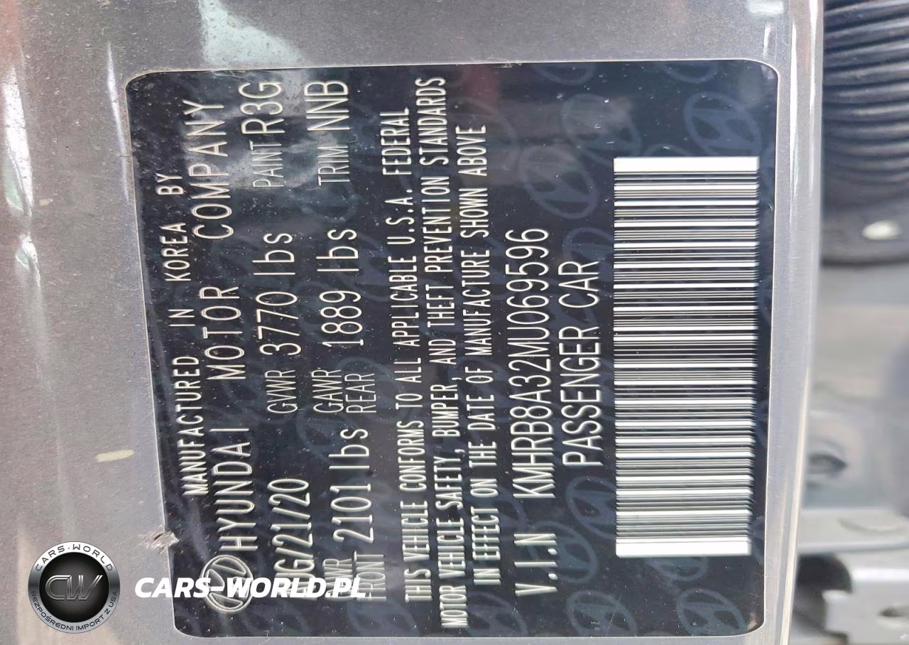 2021 Hyundai Venue Se VIN:KMHRB8A32MU069596 - 12