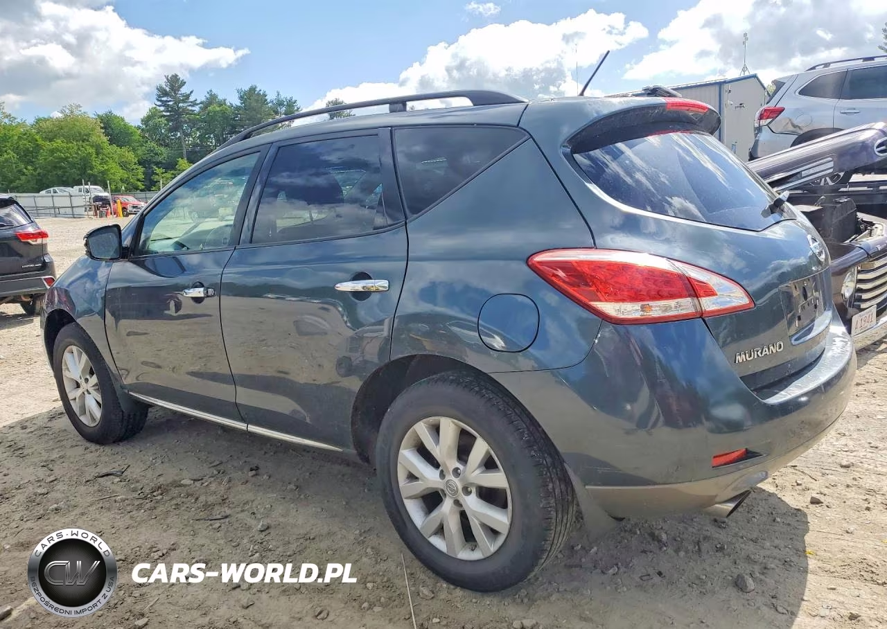 2012 Nissan Murano S VIN:JN8AZ1MWXCW212103 - 2