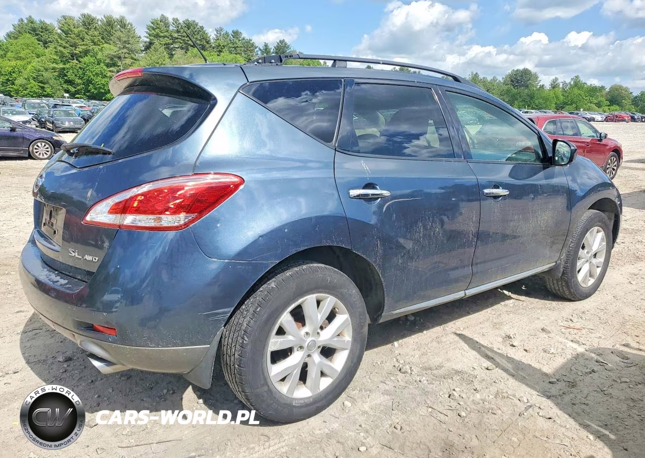 2012 Nissan Murano S VIN:JN8AZ1MWXCW212103 - 3