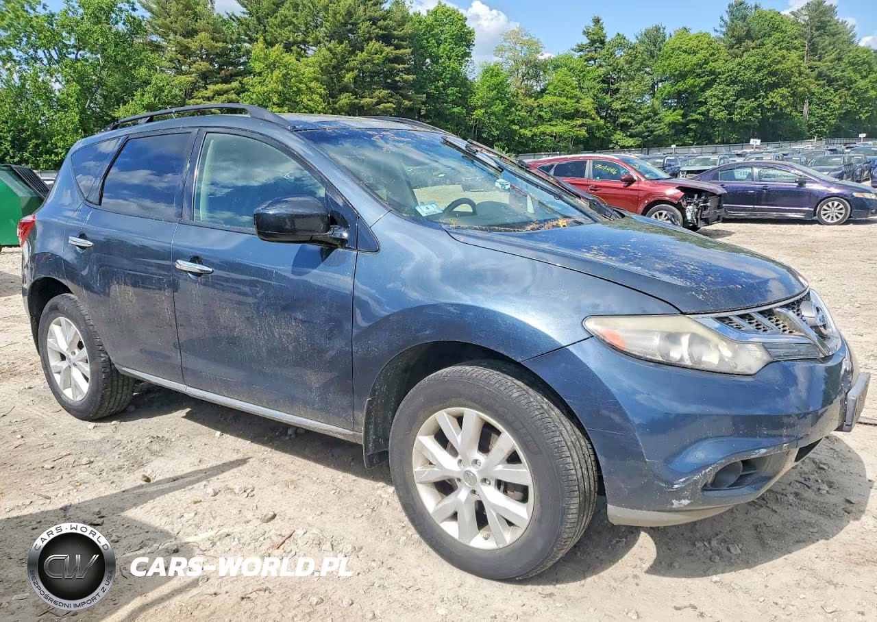 2012 Nissan Murano S VIN:JN8AZ1MWXCW212103 - 4