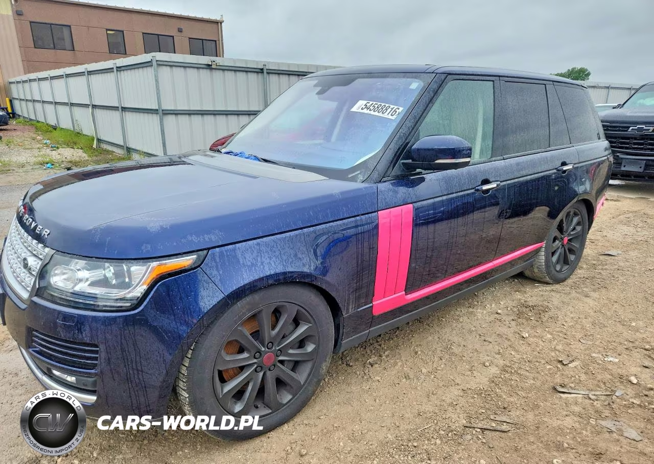 2016 Land Rover Range Rover Hse
