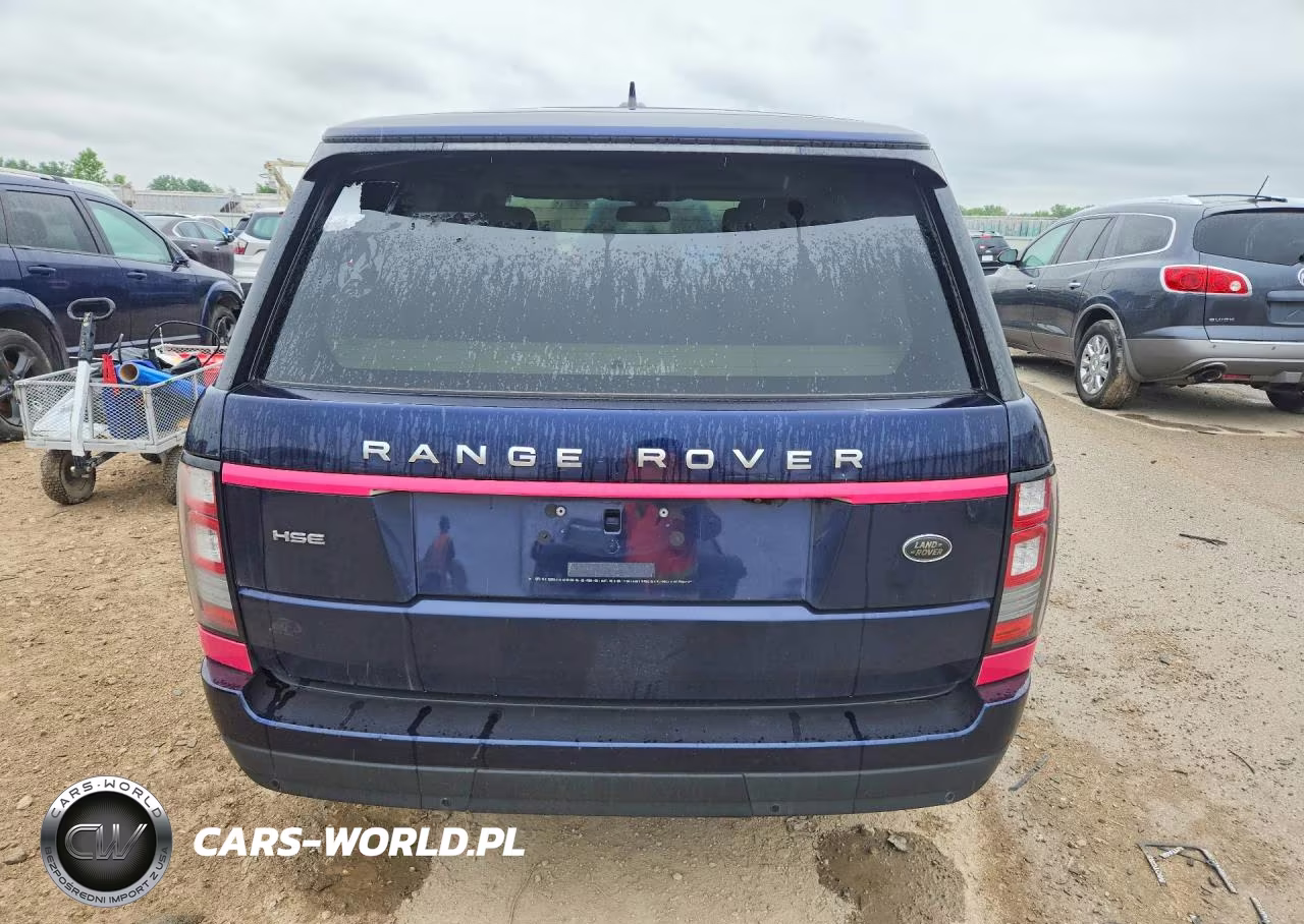 2016 Land Rover Range Rover Hse VIN:SALGS2VFXGA258914 - 6