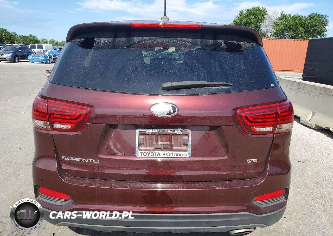 2020 Kia Sorento Lx VIN:5XYPG4A3XLG625126 - 6