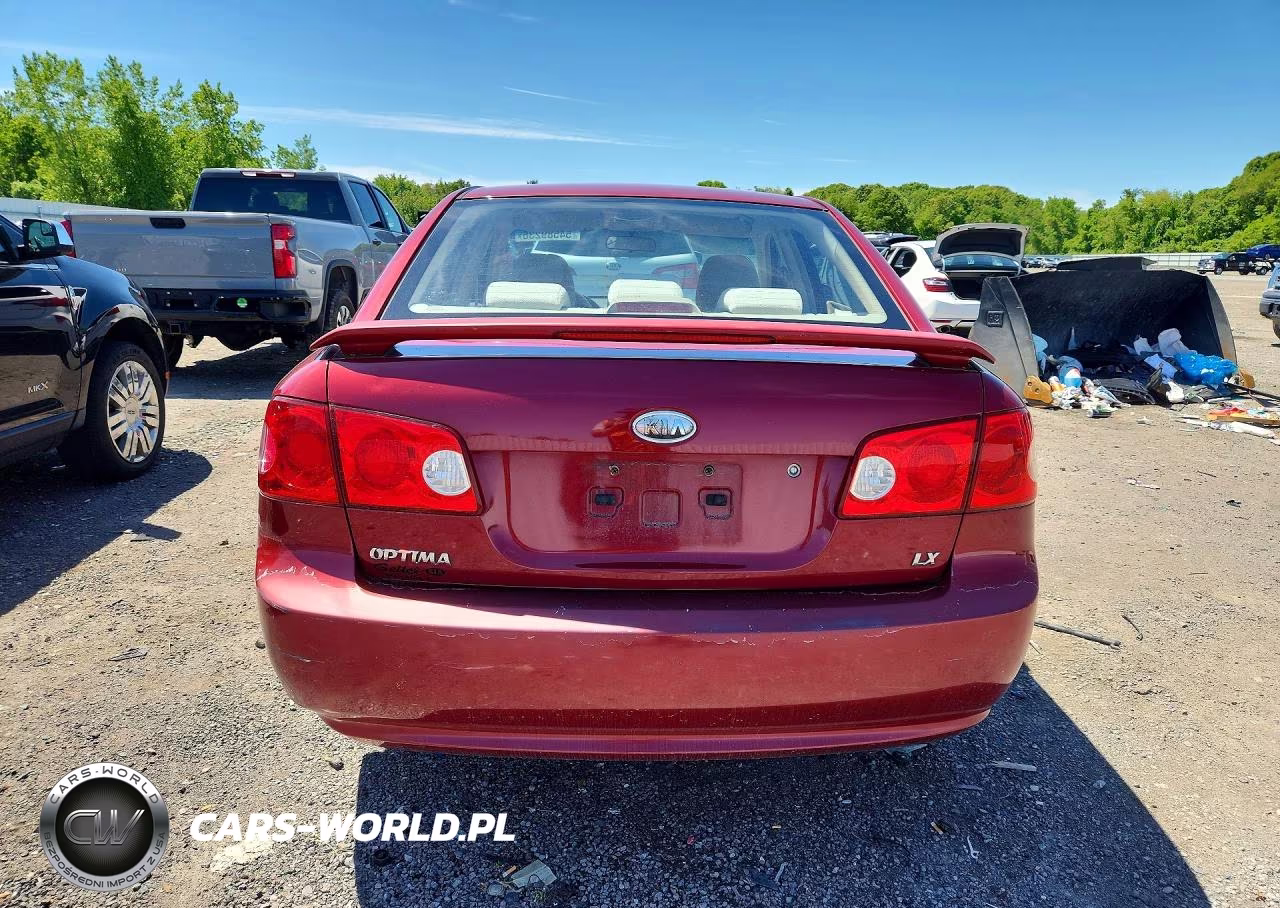 2008 Kia Optima Lx VIN:KNAGE123885209494 - 6