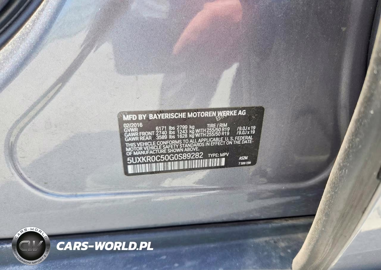 2016 BMW X5 xDrive35I VIN:5UXKR0C50G0S89282 - 13