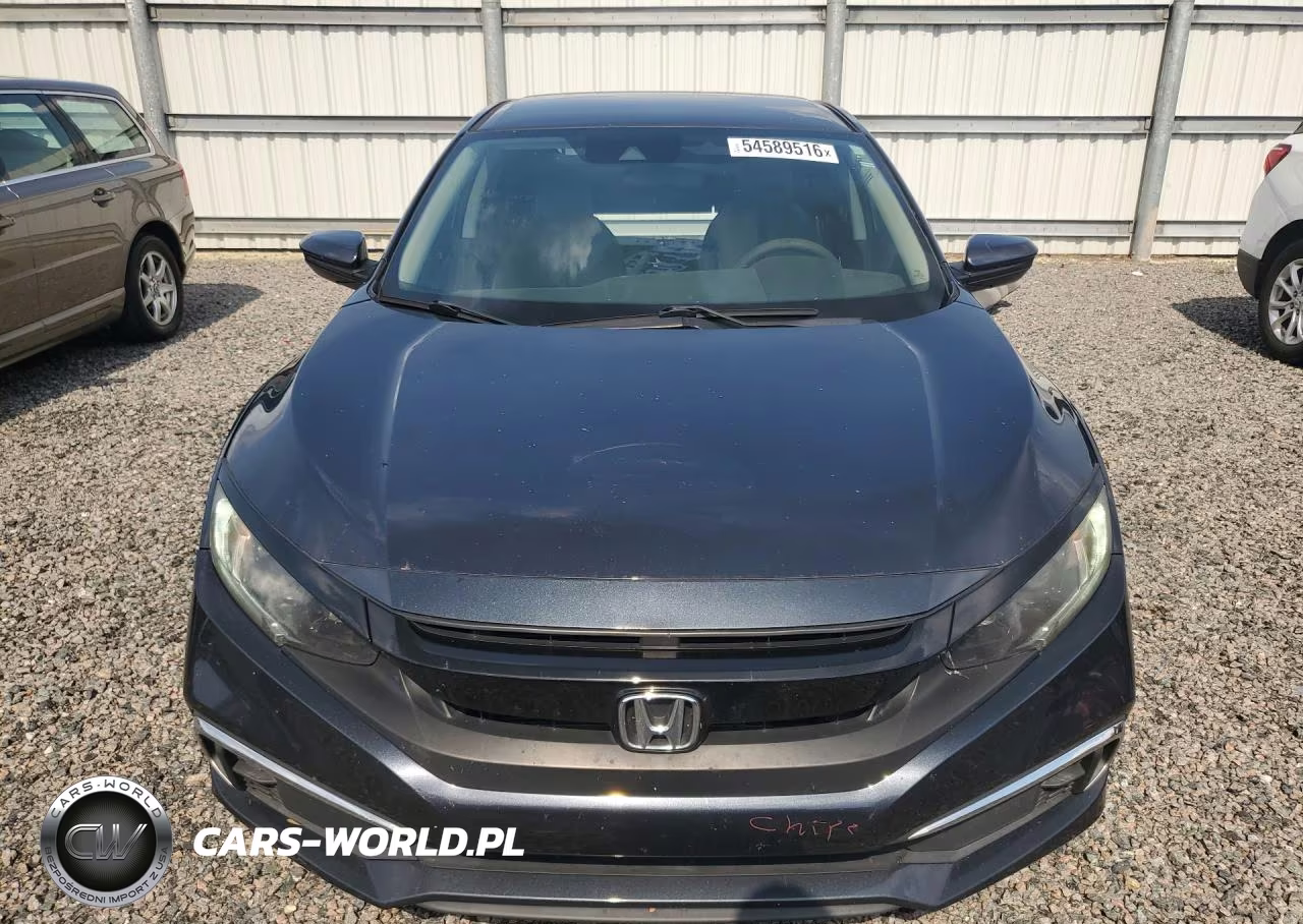 2019 Honda Civic Lx VIN:19XFC2F66KE007926 - 5