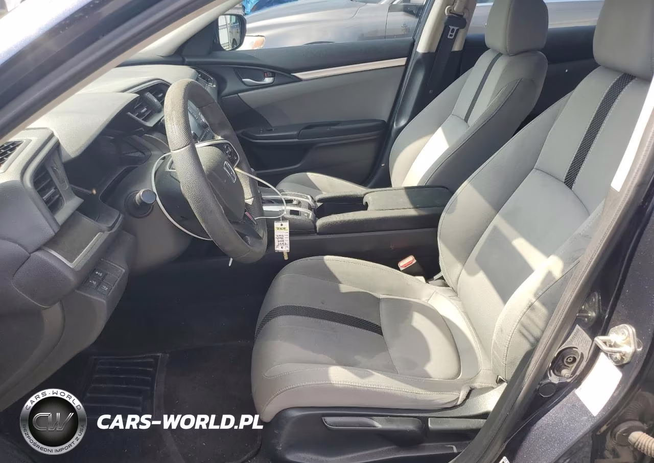 2019 Honda Civic Lx VIN:19XFC2F66KE007926 - 7