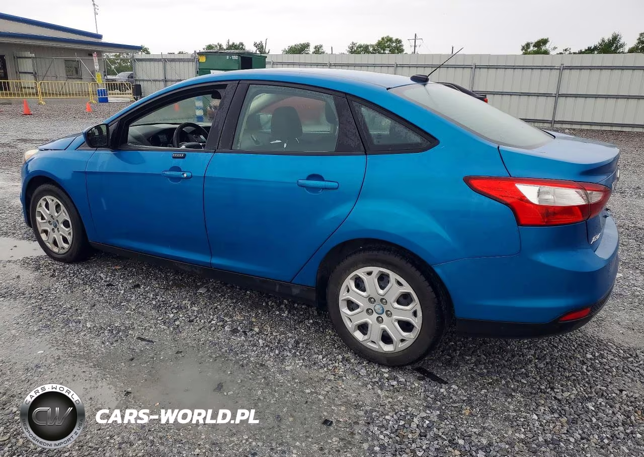 2012 Ford Focus Se VIN:1FAHP3F20CL205822 - 2