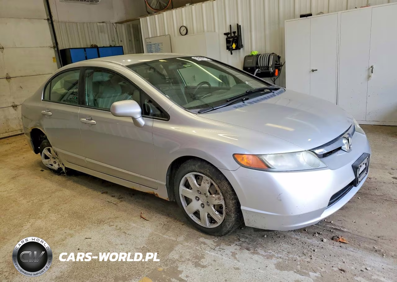 2008 Honda Civic Lx VIN:2HGFA15598H346915 - 4