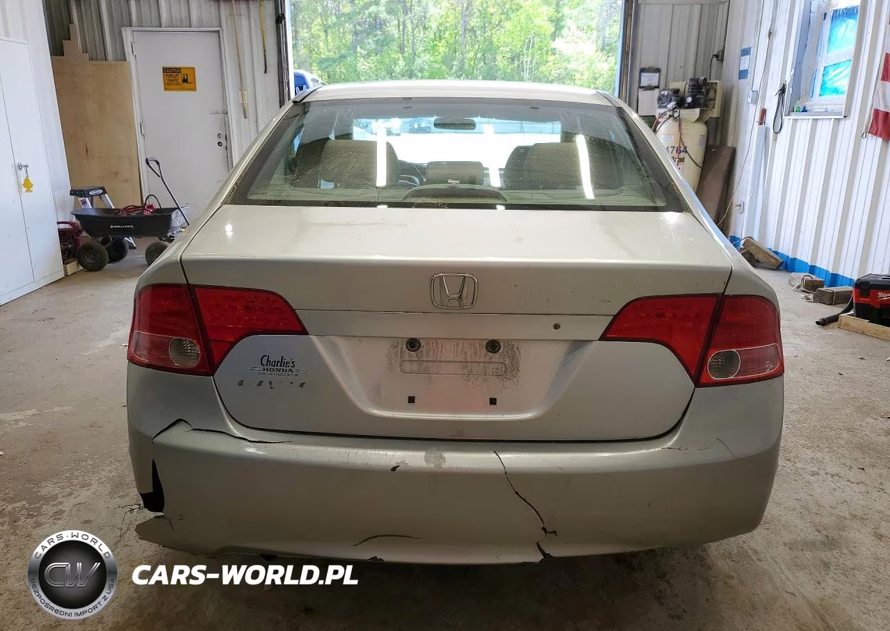 2008 Honda Civic Lx VIN:2HGFA15598H346915 - 6