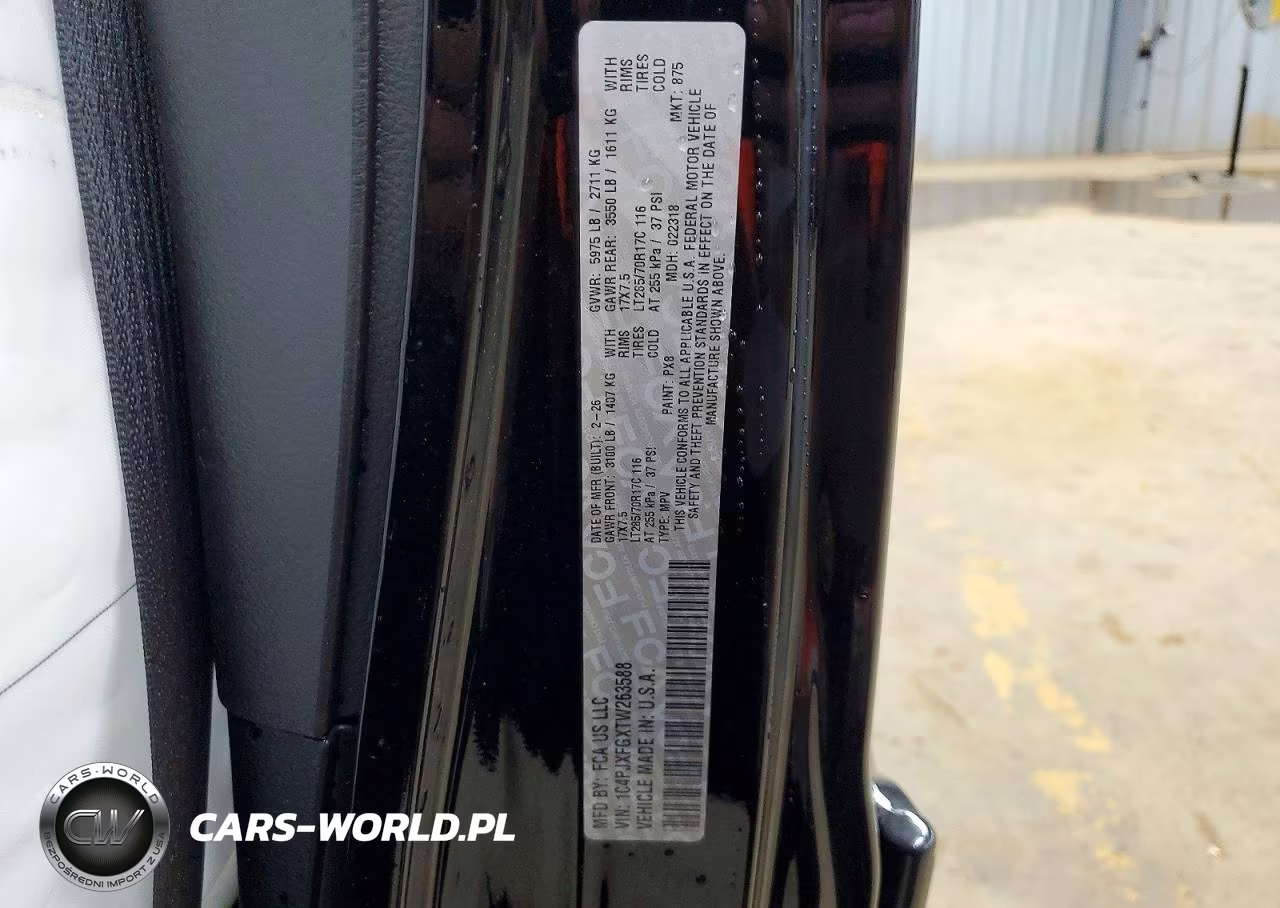 2026 Jeep Wrangler Rubicon VIN:1C4PJXFGXTW263588 - 13