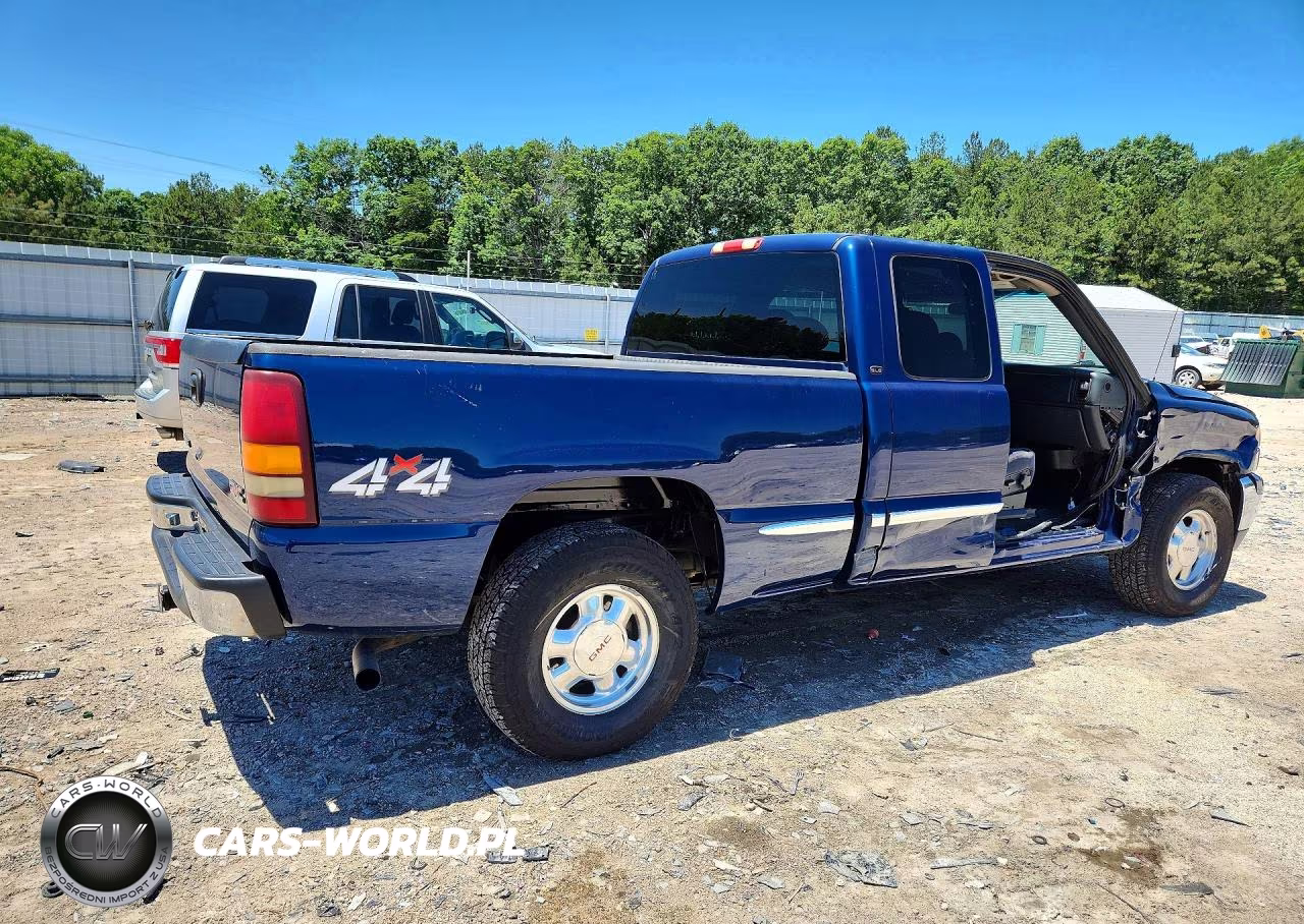 2001 GMC New Sierra K1500 VIN:1GTEK19V81E190218 - 3