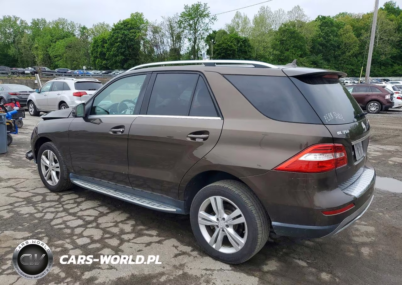 2013 Mercedes-Benz Ml 350 4Matic VIN:4JGDA5HB8DA101395 - 2