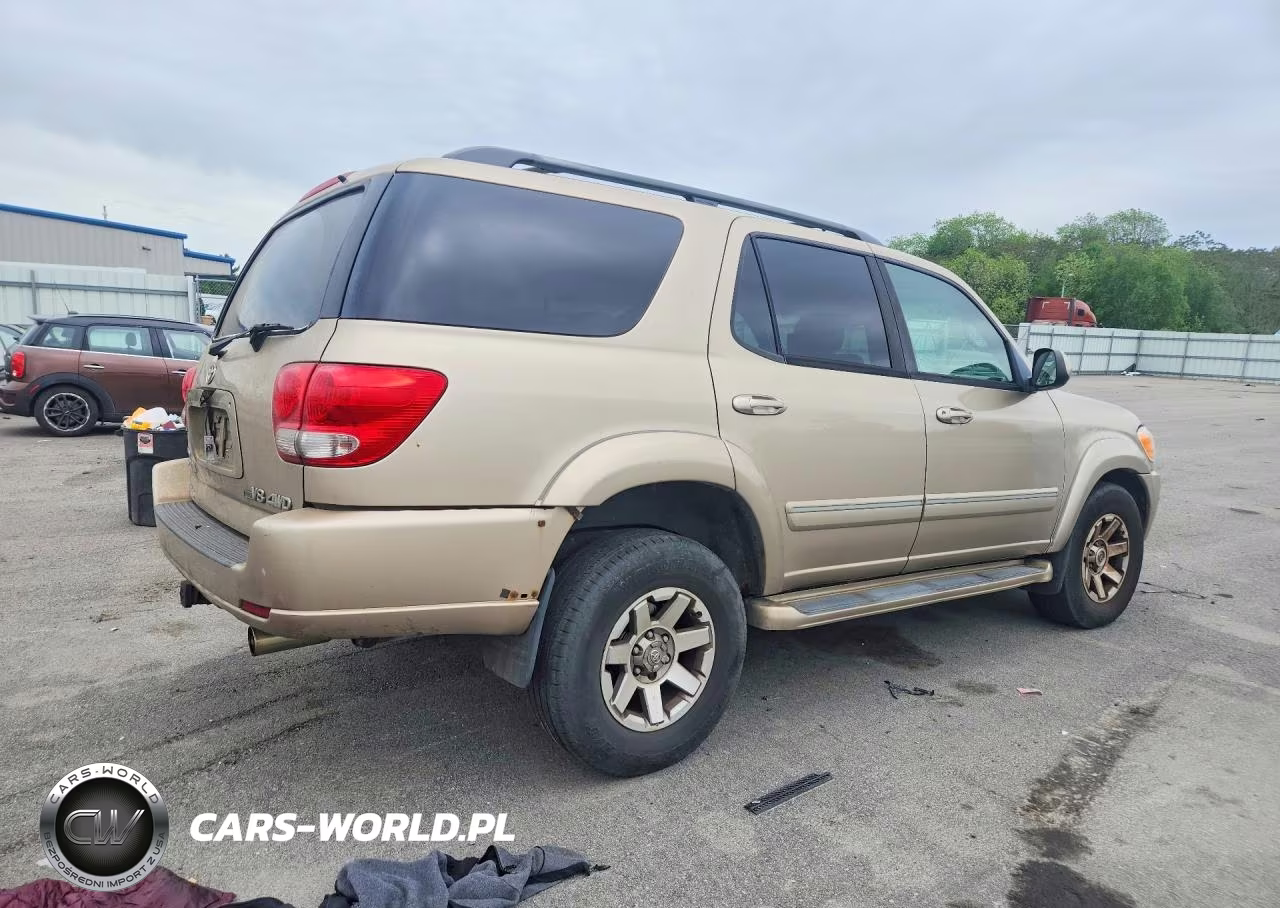 2005 Toyota Sequoia Sr5 VIN:5TDBT44A35S236897 - 3