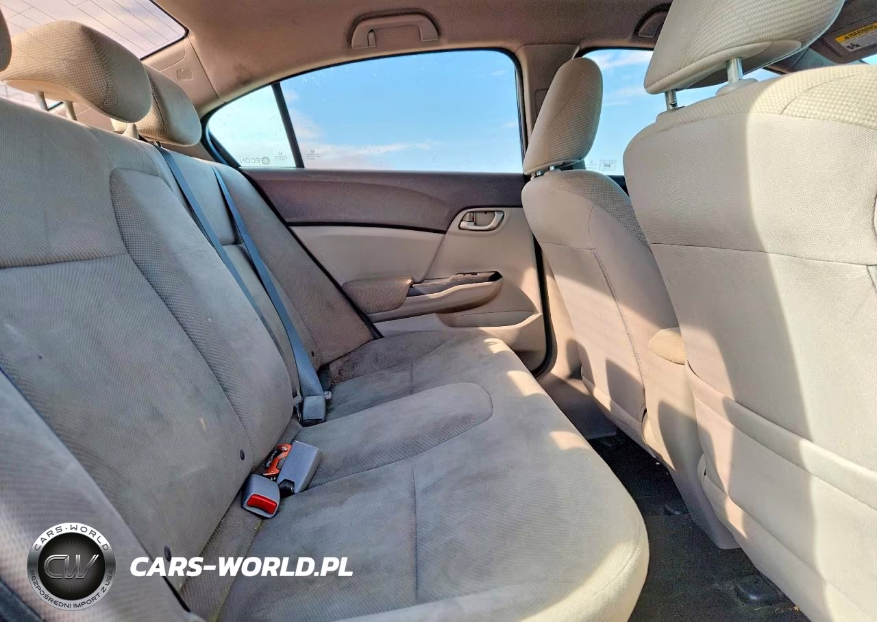 2012 Honda Civic Lx VIN:2HGFB2F50CH550044 - 10
