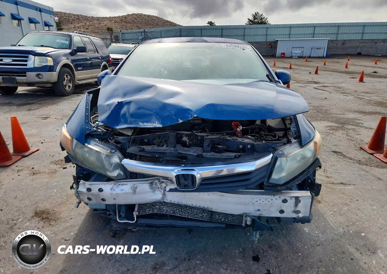 2012 Honda Civic Lx VIN:2HGFB2F50CH550044 - 5