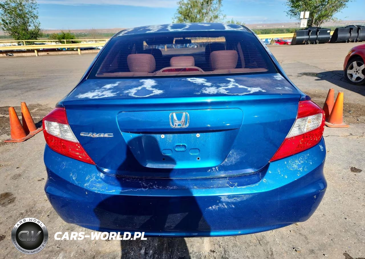 2012 Honda Civic Lx VIN:2HGFB2F50CH550044 - 6