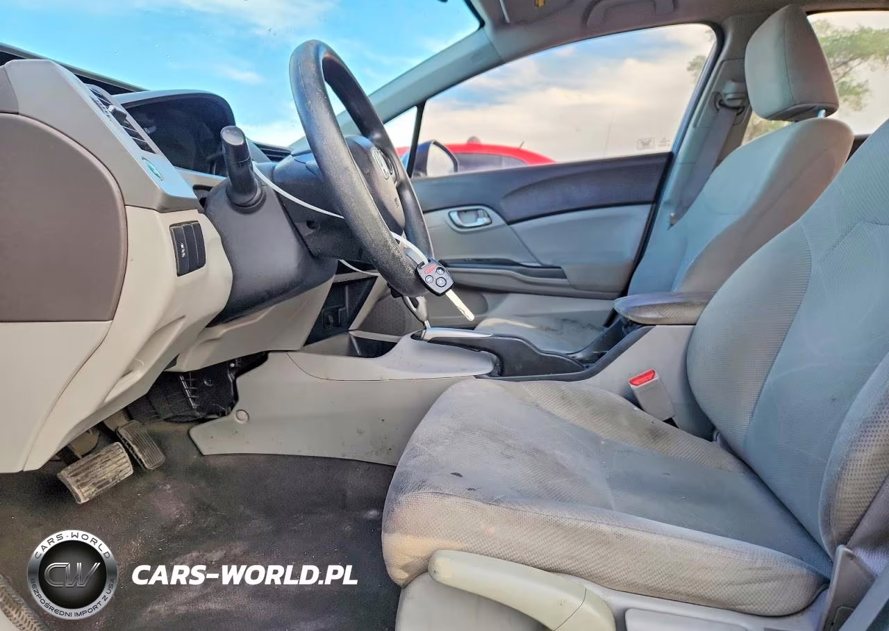 2012 Honda Civic Lx VIN:2HGFB2F50CH550044 - 7