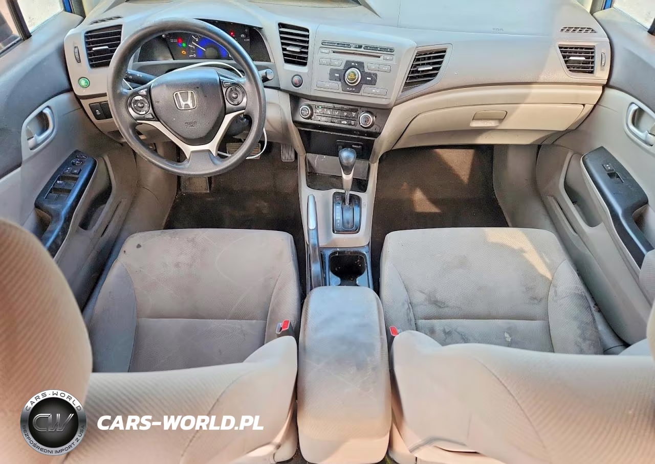2012 Honda Civic Lx VIN:2HGFB2F50CH550044 - 8