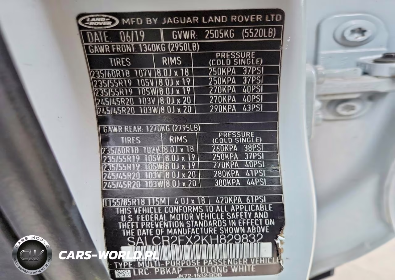 2019 Land Rover Discovery Sport Hse VIN:SALCR2FX2KH829832 - 12