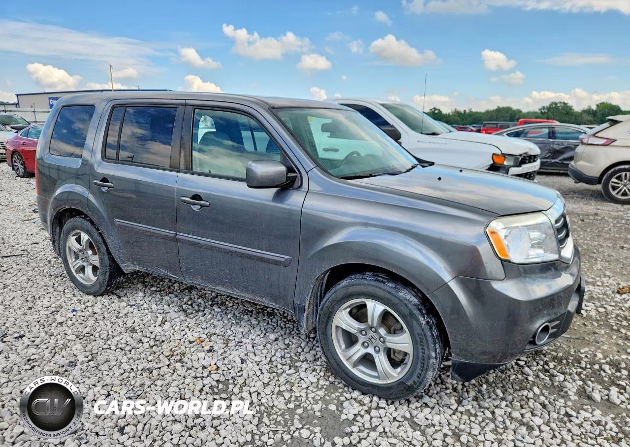 2013 Honda Pilot Exl VIN:5FNYF4H52DB065044 - 4