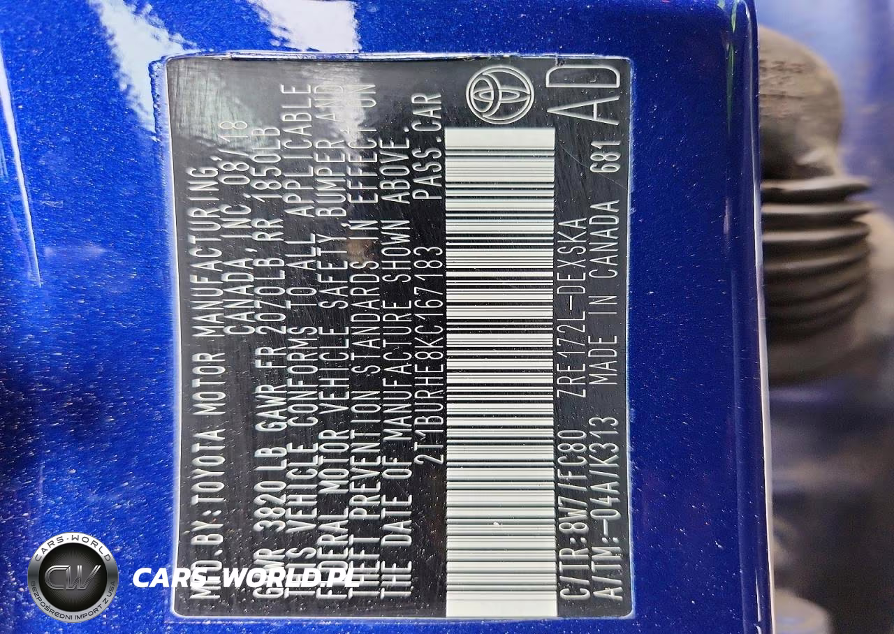 2019 Toyota Corolla Se VIN:2T1BURHE8KC167183 - 13