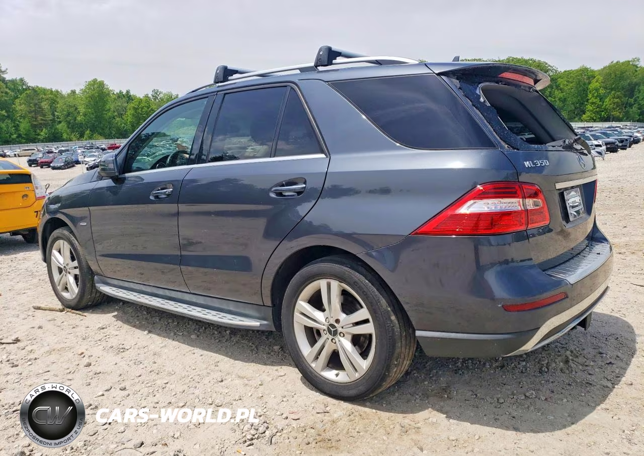2012 Mercedes-Benz Ml 350 Bluetec VIN:4JGDA2EB6CA016167 - 2