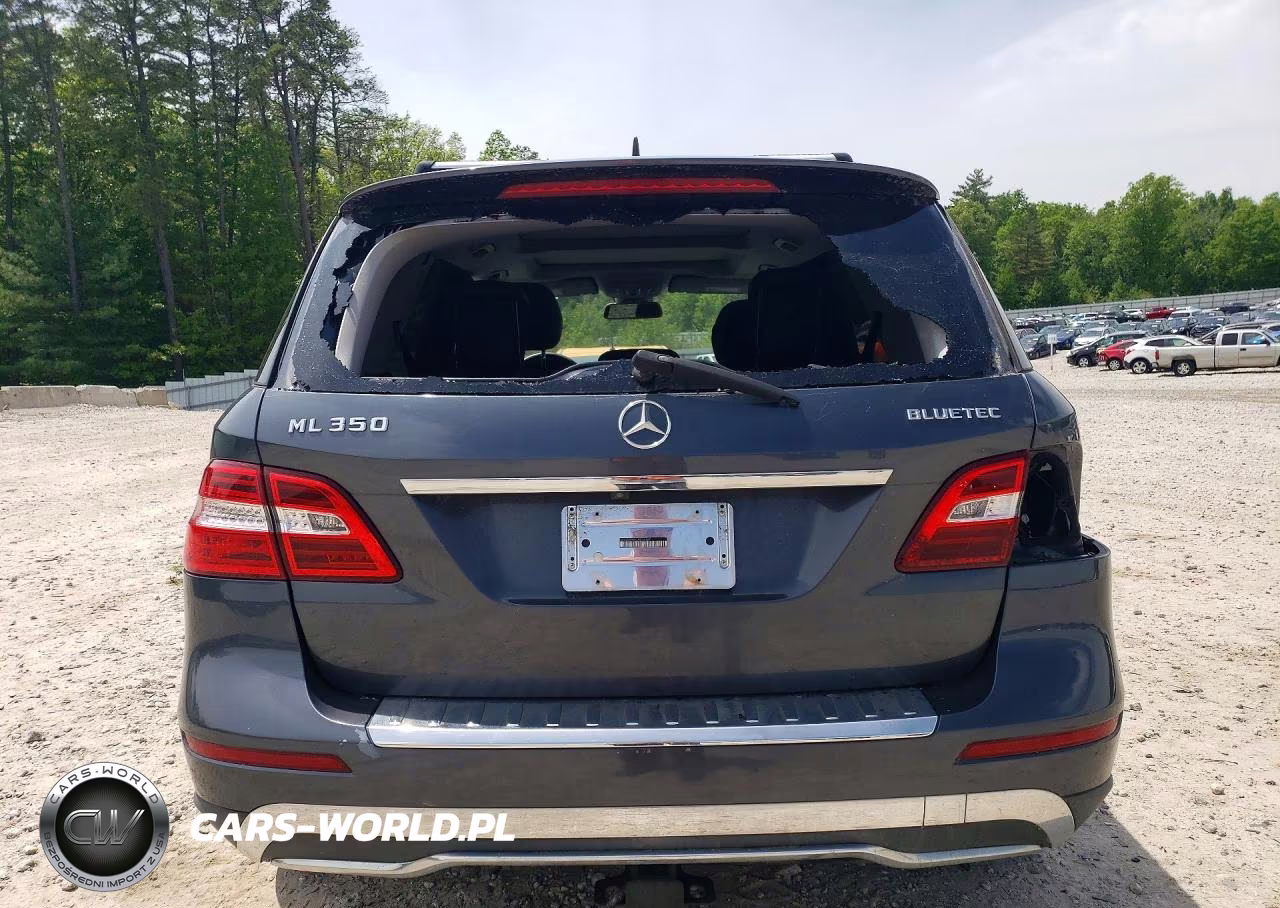 2012 Mercedes-Benz Ml 350 Bluetec VIN:4JGDA2EB6CA016167 - 6