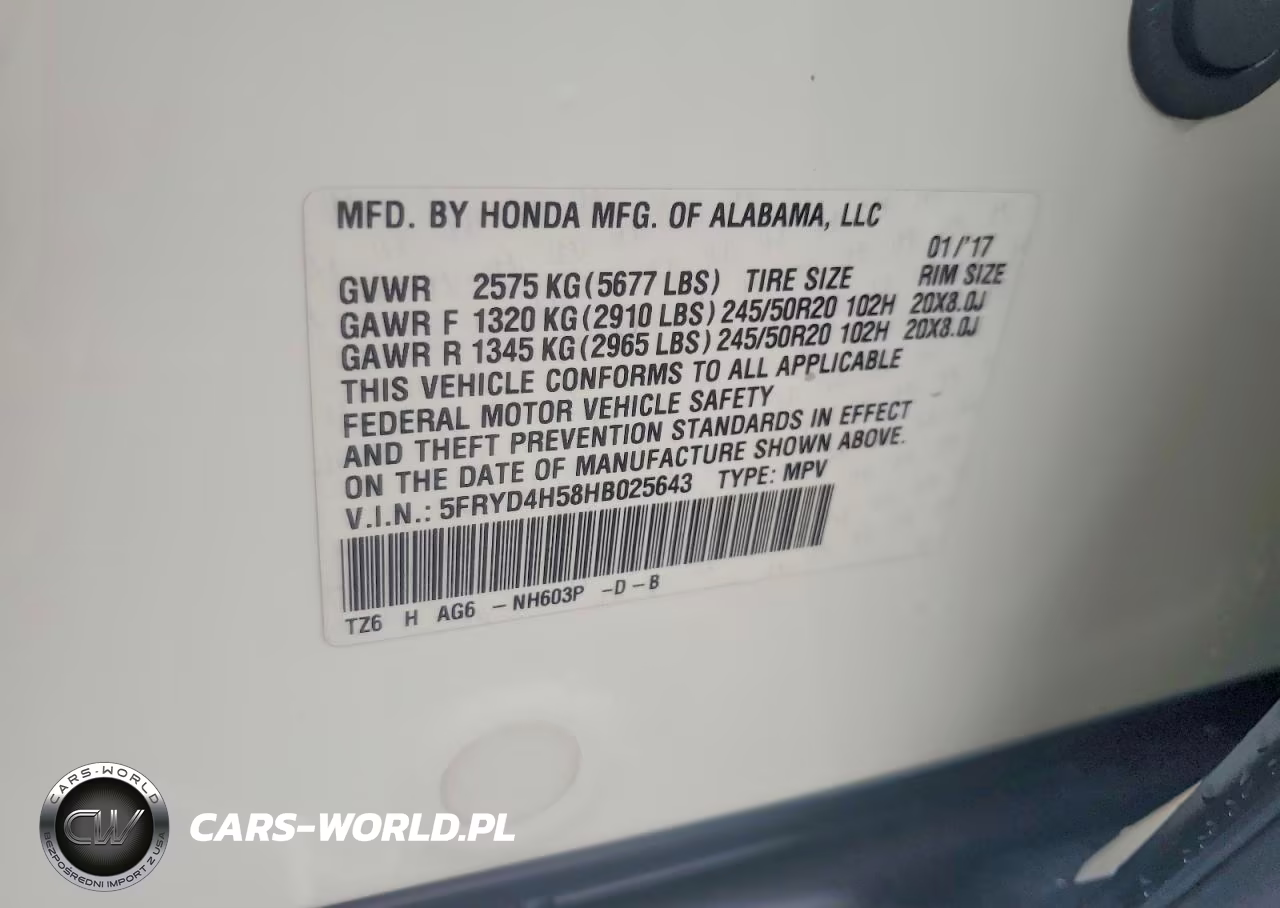 2017 Acura Mdx Technology VIN:5FRYD4H58HB025643 - 12