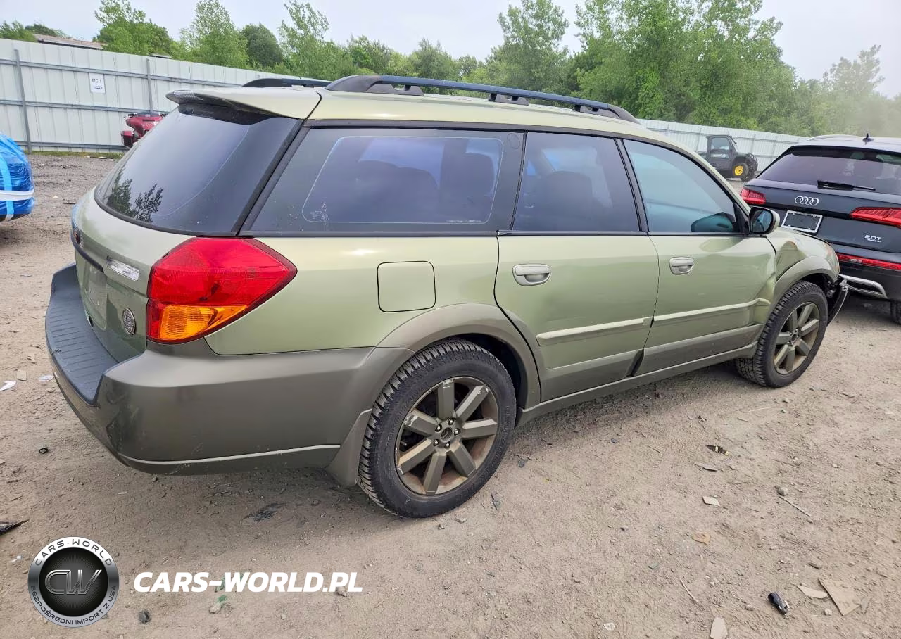 2006 Subaru Legacy Outback 2.5I Limited VIN:4S4BP62C867354262 - 3