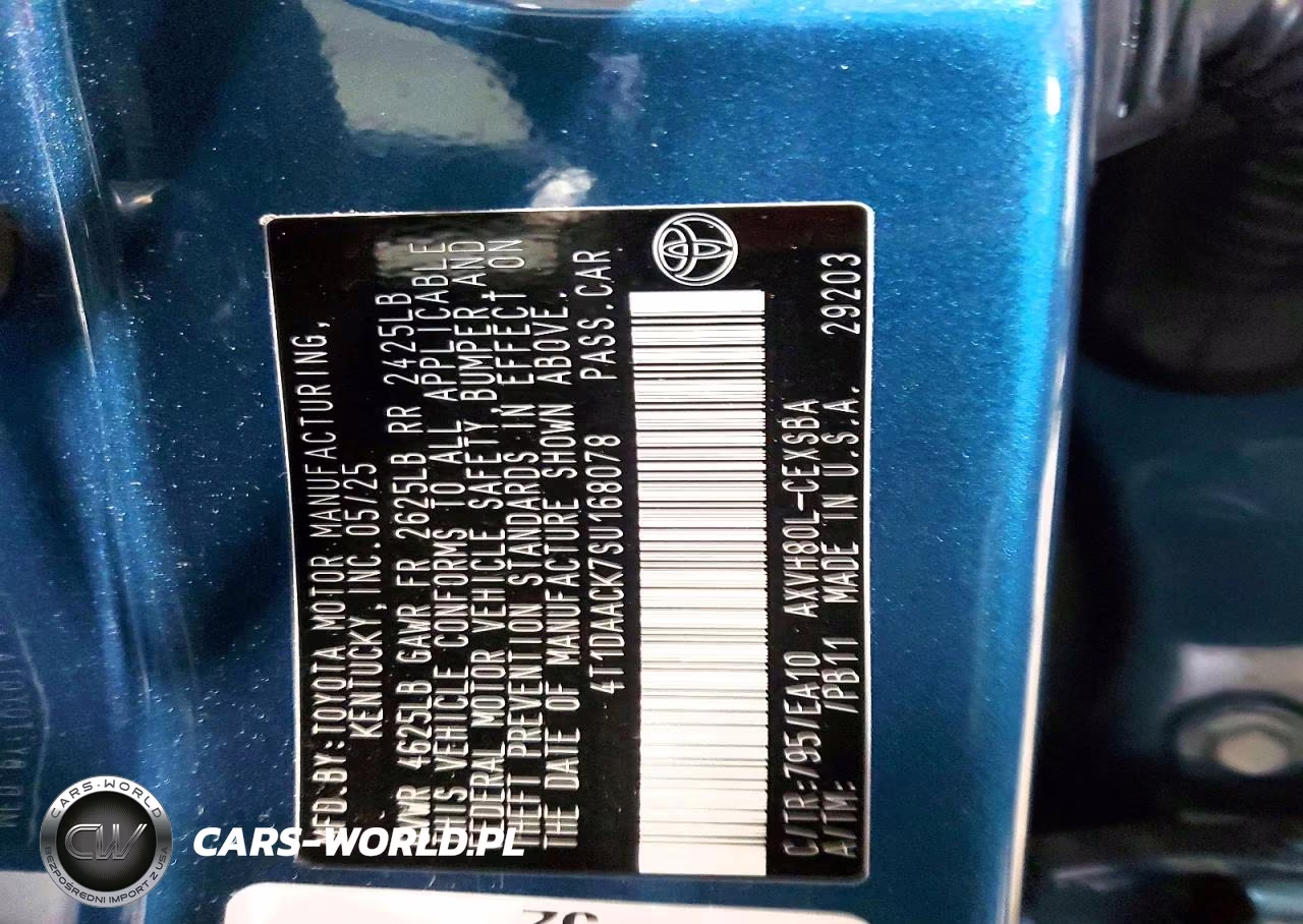 2025 Toyota Camry Se VIN:4T1DAACK7SU168078 - 13