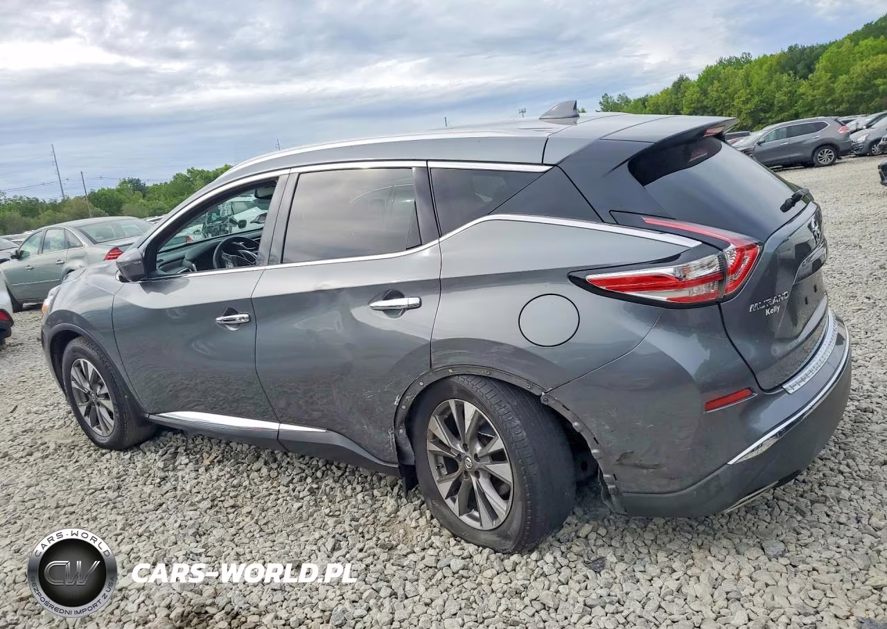 2017 Nissan Murano Sl VIN:5N1AZ2MH4HN181099 - 2