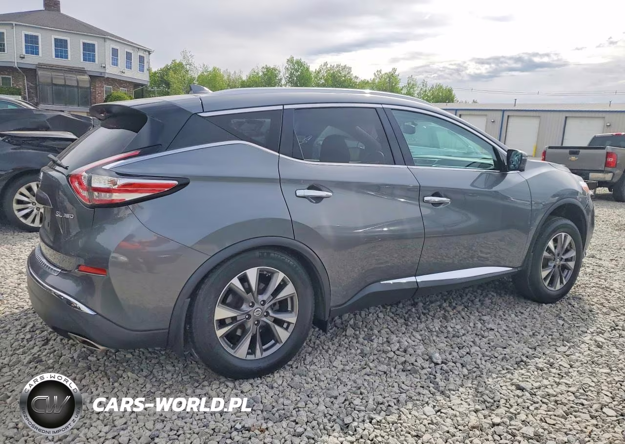 2017 Nissan Murano Sl VIN:5N1AZ2MH4HN181099 - 3